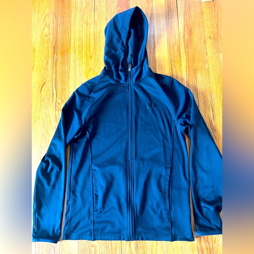Under Armour men’s zip up hoodie in black
